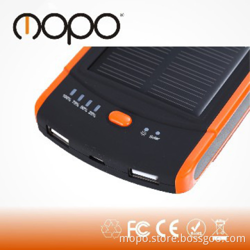 Solar micro USB portable charger, HOT SALE!